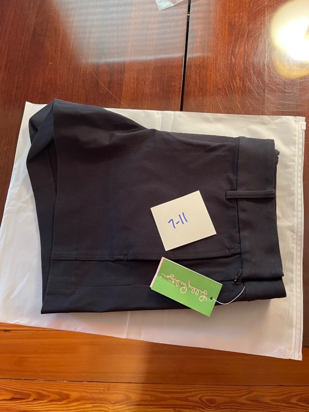 Lilly Pulitzer Women's Mini Shorts Sloane Black Side Zip Size 12 NWT! - Picture 10 of 10